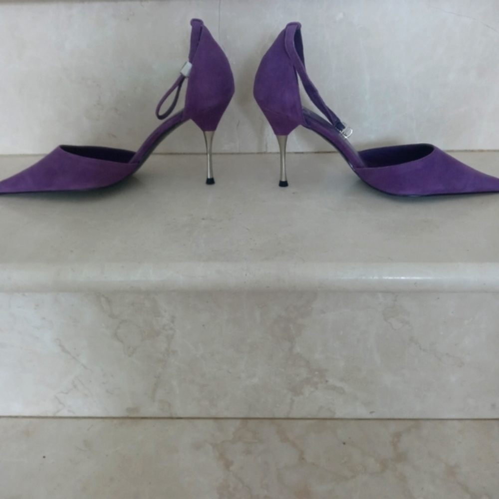 Suede Stilettos